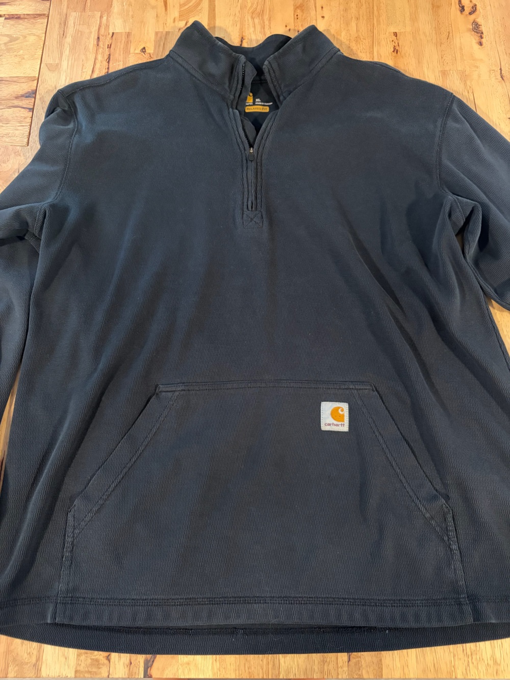 Carhartt Quarter-Zip XL Men’s Black